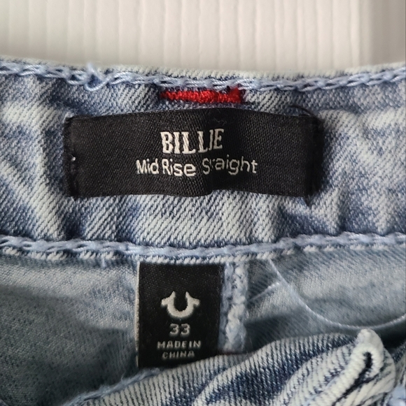 True Religion Billie Midrise Straight - Picture 5 of 6